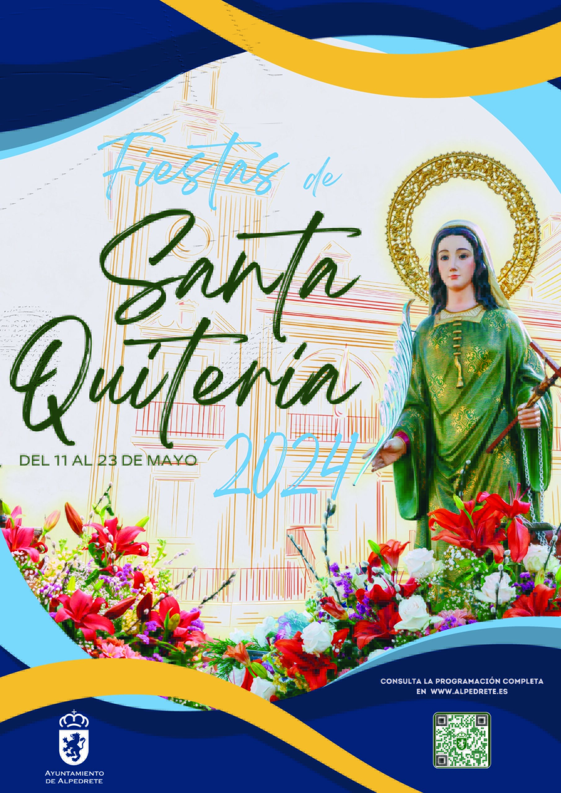 Fiestas patronales en honor a Santa Quiteria 2024 Alpedrete